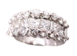 Pt900 ダイヤリング D2.14ct